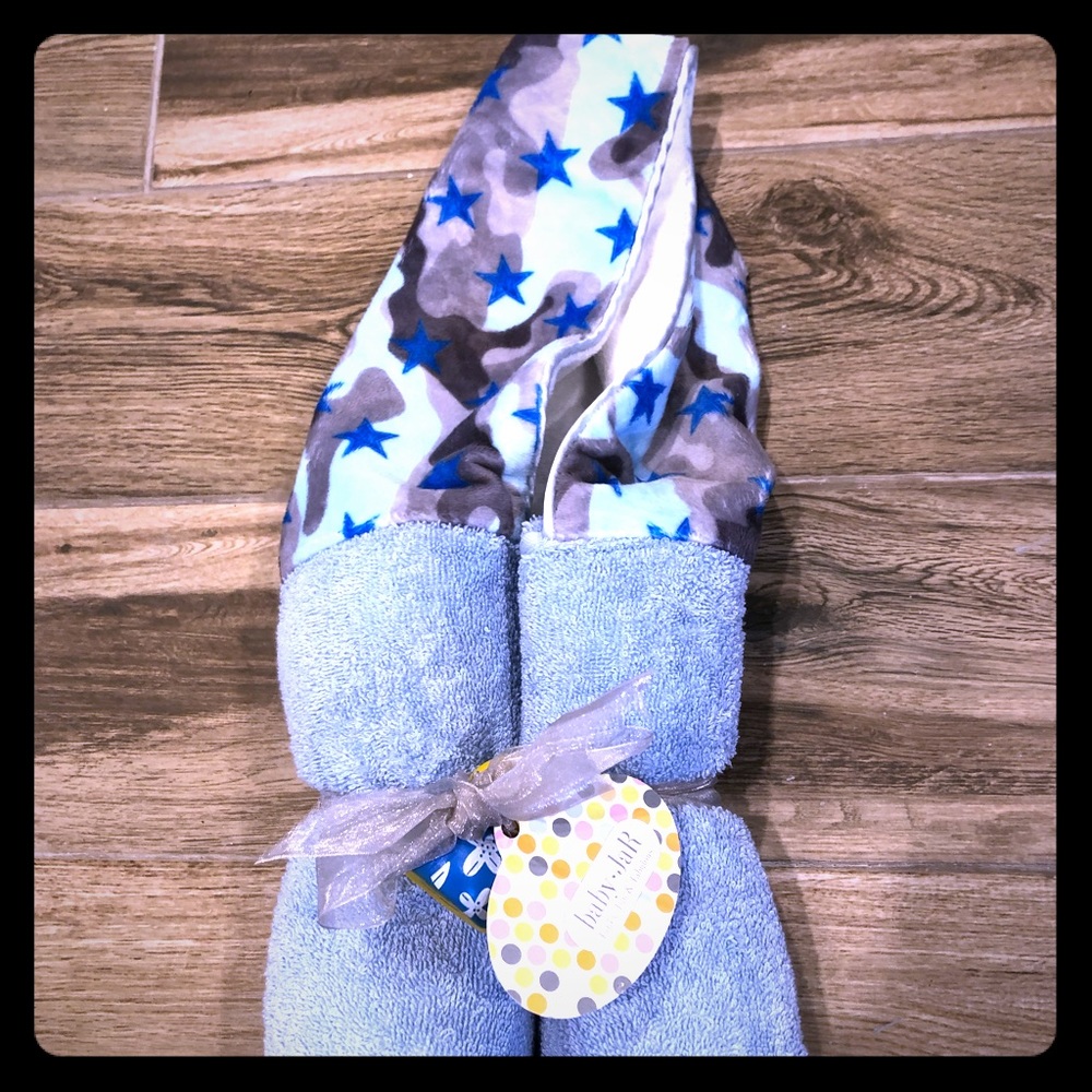 Baby Jar Plush Hooded Towel